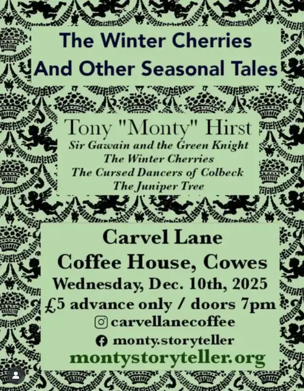 The Winter Cherries & Seasonal Tales story telling evening
